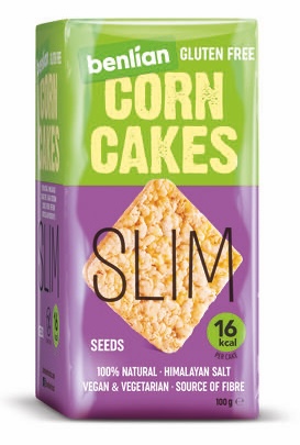 Benlian Corn cakes mixed seeds 100g Slim